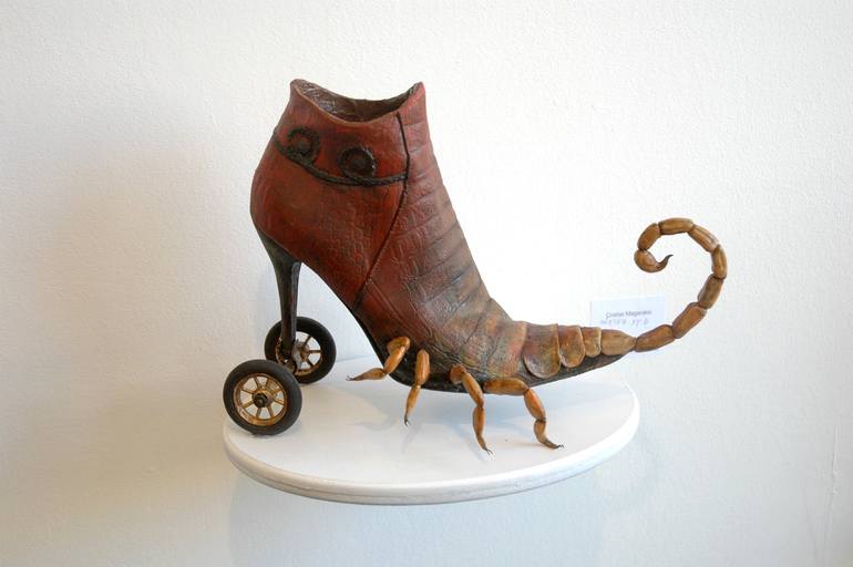 Original Transportation Sculpture by Costa Magarakis