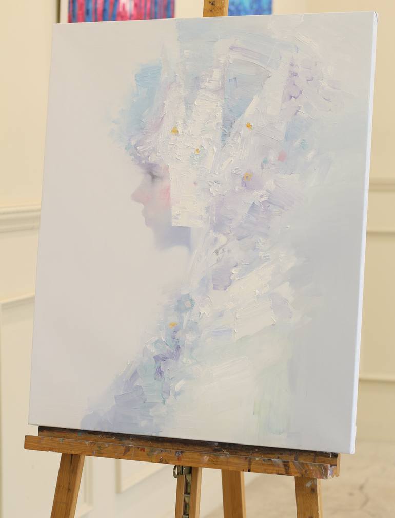 Original Abstract Expressionism People Painting by Taeil Kim