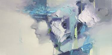 Original Abstract Expressionism People Paintings by Taeil Kim