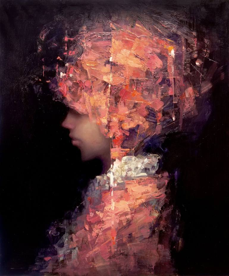 Print of Abstract Expressionism Women Paintings by Taeil Kim