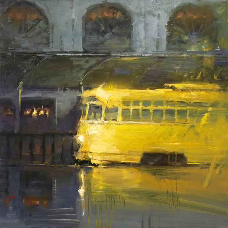 Print of Figurative Transportation Paintings by Taeil Kim