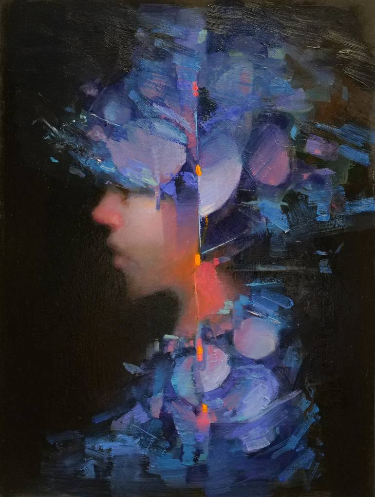 Print of Abstract Expressionism Women Paintings by Taeil Kim