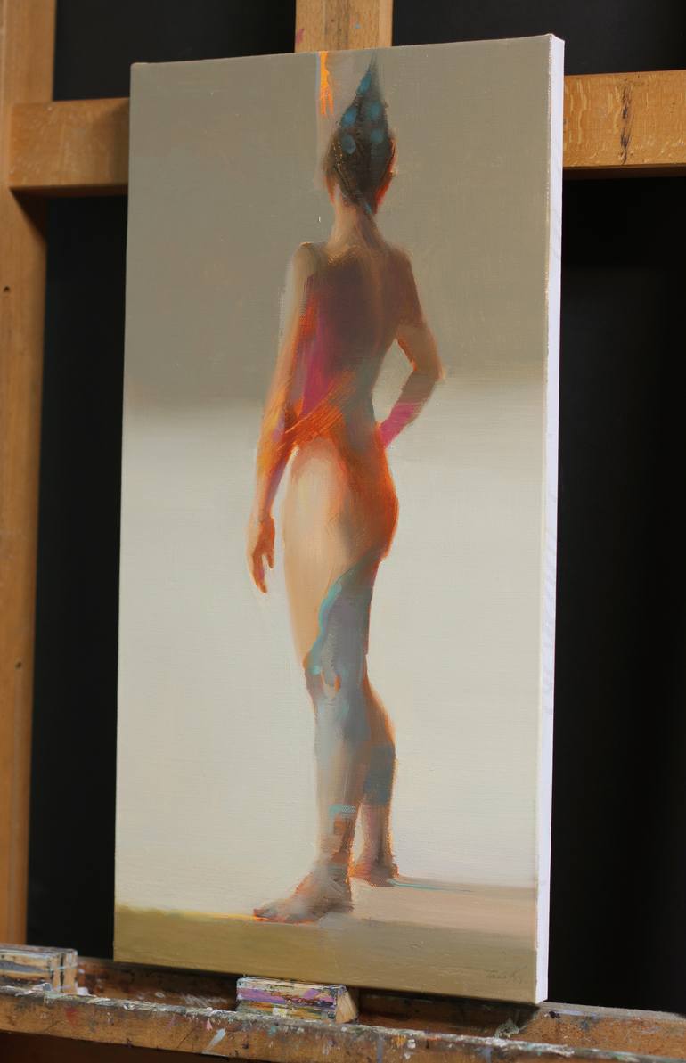 Original Conceptual Nude Painting by Taeil Kim