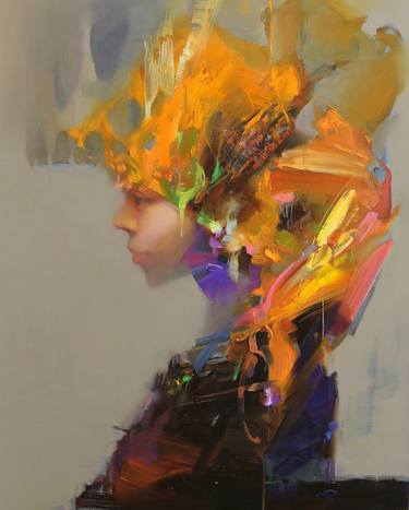 Print of Portrait Paintings by Taeil Kim