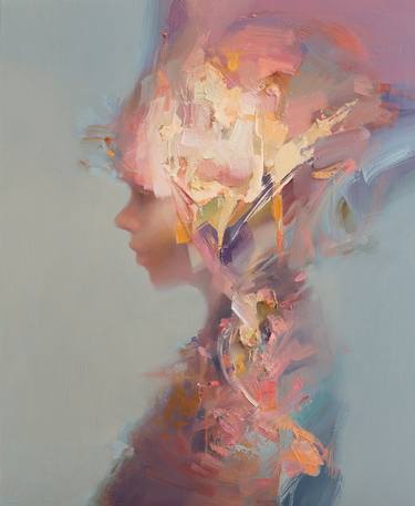 Print of Abstract Expressionism Portrait Paintings by Taeil Kim