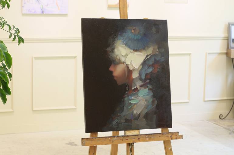 Original Portrait Painting by Taeil Kim