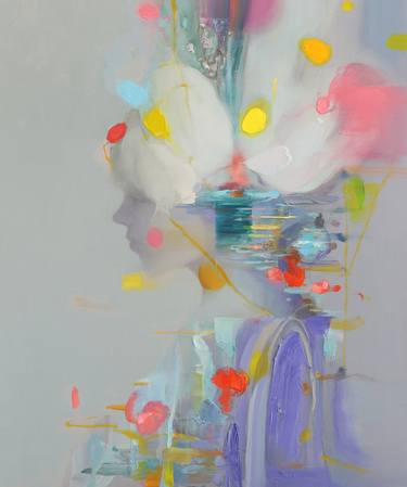Print of Abstract Portrait Paintings by Taeil Kim