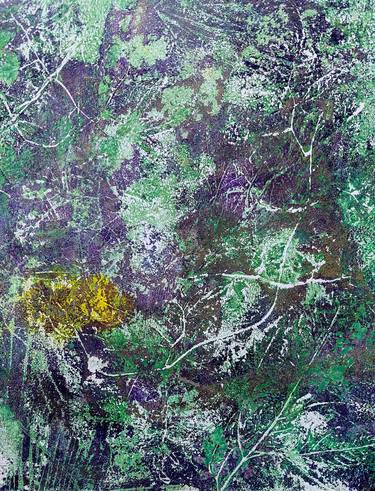 Print of Abstract Expressionism Botanic Printmaking by Shuk Yee Veronica Lam