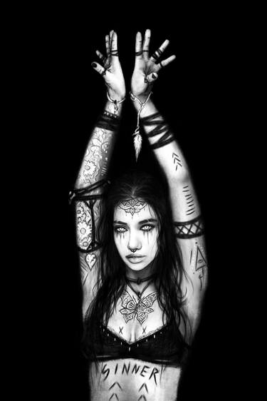 Saatchi Art Artist Justin Gedak; Digital, “Sinner” #art