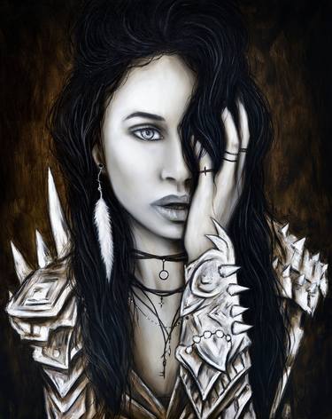 Original Fine Art Women Paintings by Justin Gedak