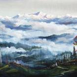 Cloudy Morning Kanchenjungha by Samiran Sarkar