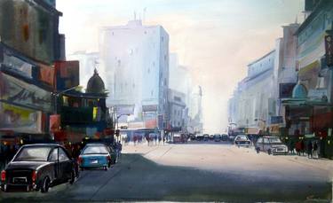 Print of Realism Cities Paintings by Samiran Sarkar