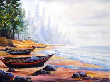 Original Landscape Paintings by Samiran Sarkar