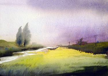 Original Realism Landscape Paintings by Samiran Sarkar