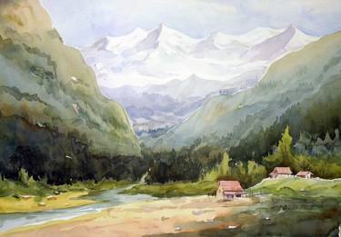 Original Realism Landscape Paintings by Samiran Sarkar