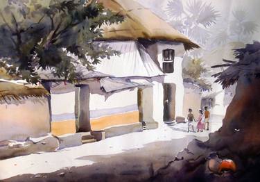 Original Realism Landscape Paintings by Samiran Sarkar