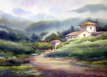 Original Landscape Paintings by Samiran Sarkar