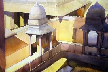 Original Fine Art Architecture Paintings by Samiran Sarkar