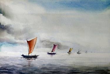 Original Landscape Paintings by Samiran Sarkar