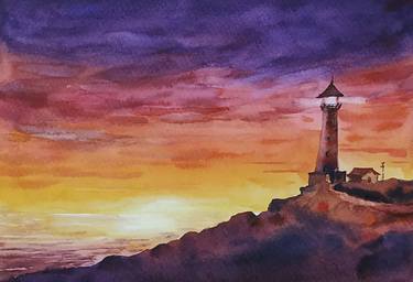 Sunset Lighthouse thumb