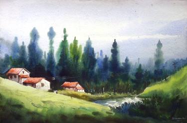 Original Landscape Paintings by Samiran Sarkar