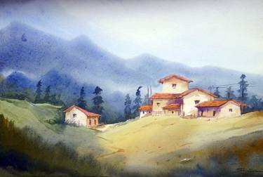 Original Landscape Paintings by Samiran Sarkar