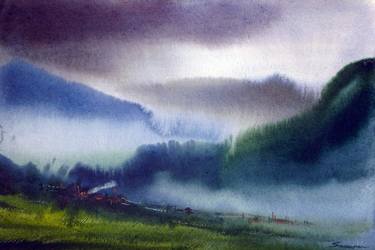 Original Landscape Paintings by Samiran Sarkar