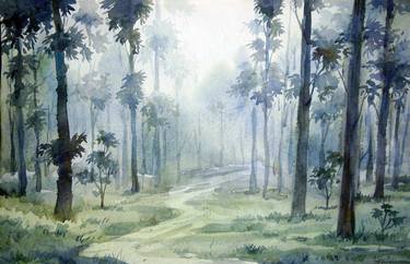 Original Realism Landscape Paintings by Samiran Sarkar