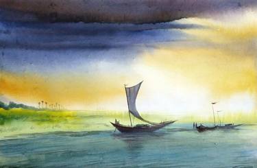 Original Realism Landscape Paintings by Samiran Sarkar