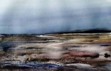 Abstract Landscape - Watercolor on paper thumb