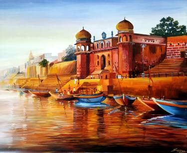 Original Fine Art Architecture Paintings by Samiran Sarkar