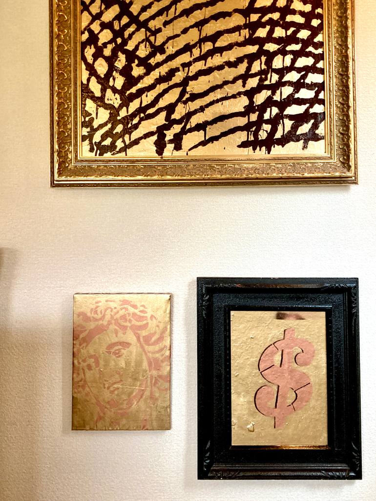 Original Abstract Pop Culture/Celebrity Painting by Michael Duke Pavoni