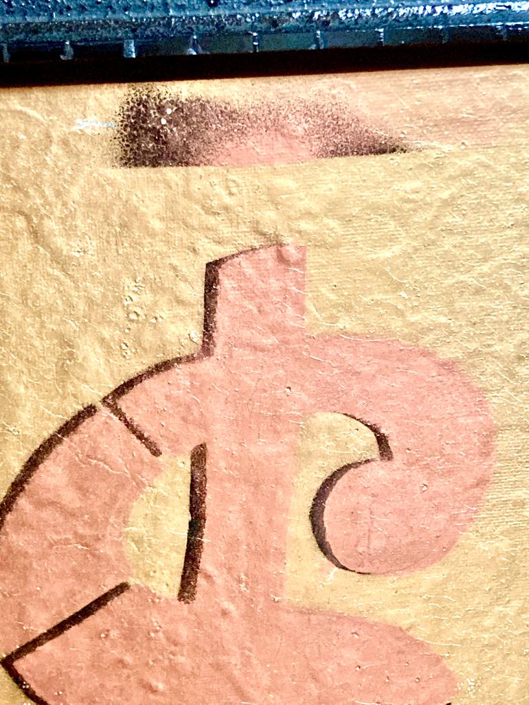 Original Abstract Pop Culture/Celebrity Painting by Michael Duke Pavoni