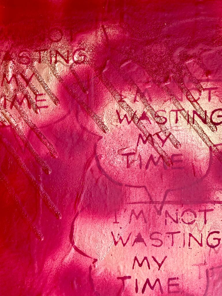 Original Conceptual Abstract Painting by Michael Duke Pavoni