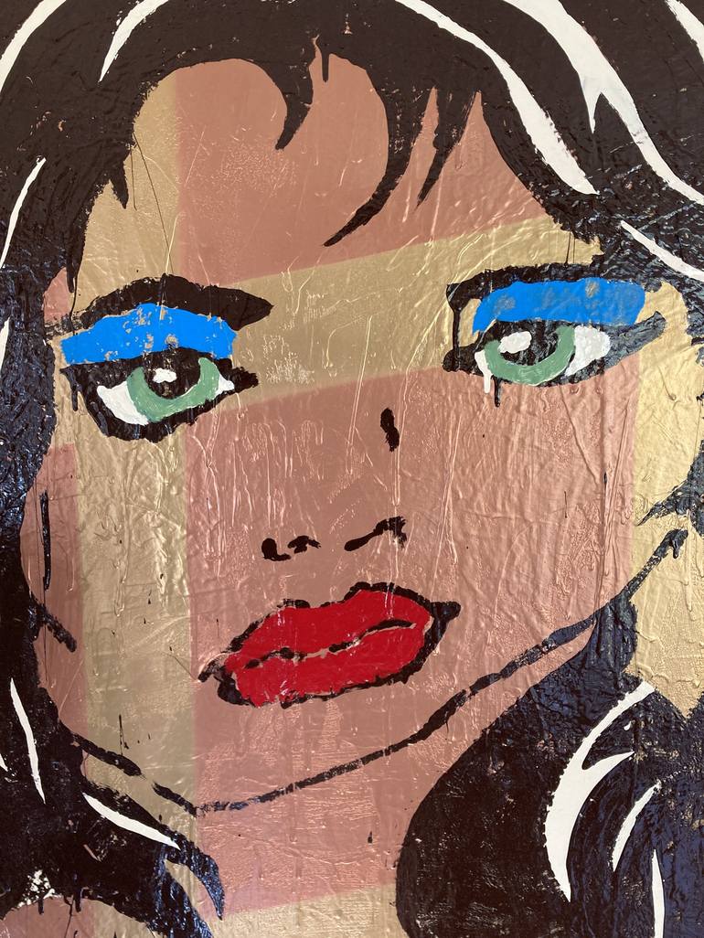 Original Portraiture Pop Culture/Celebrity Painting by Michael Duke Pavoni