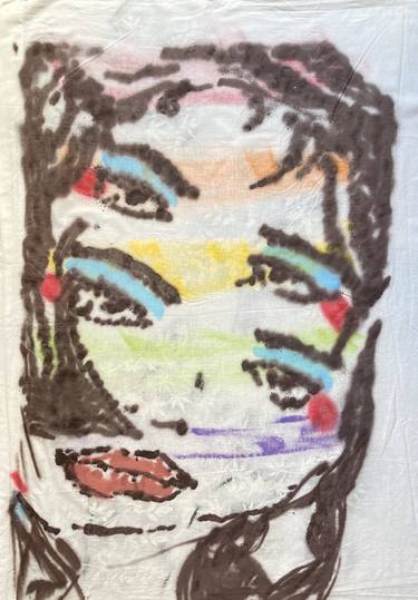 Original Pop Art Women Painting by Michael Duke Pavoni