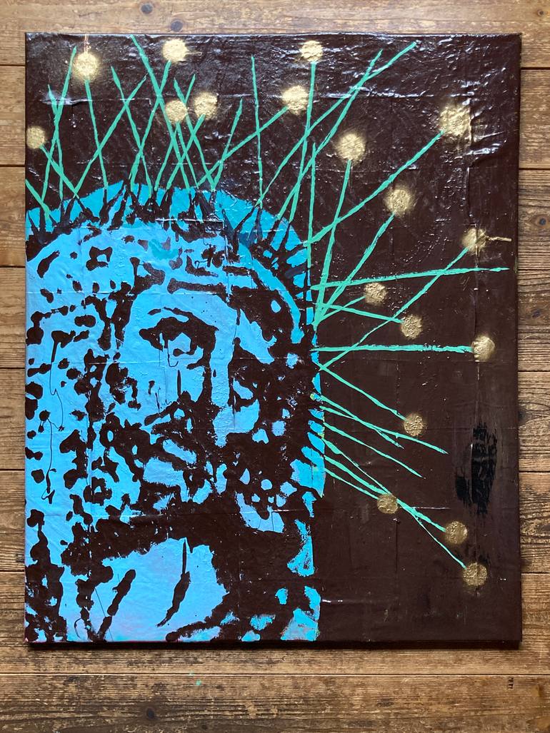 Original Classicism Religion Painting by Michael Duke Pavoni