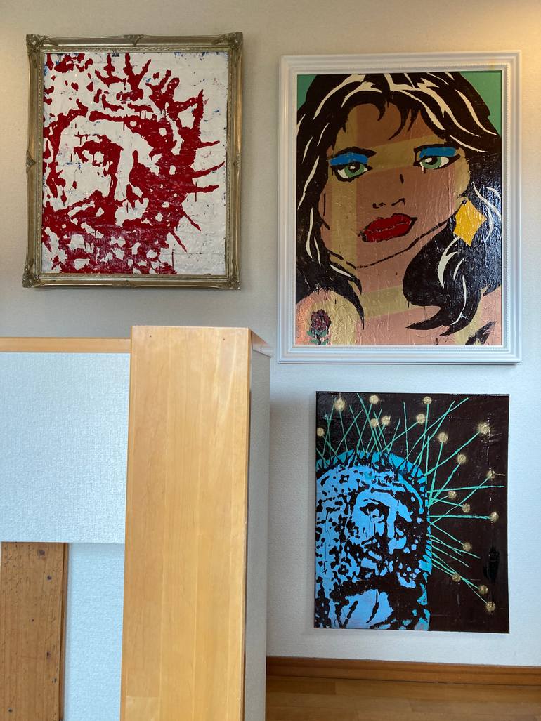 Original Classicism Religion Painting by Michael Duke Pavoni