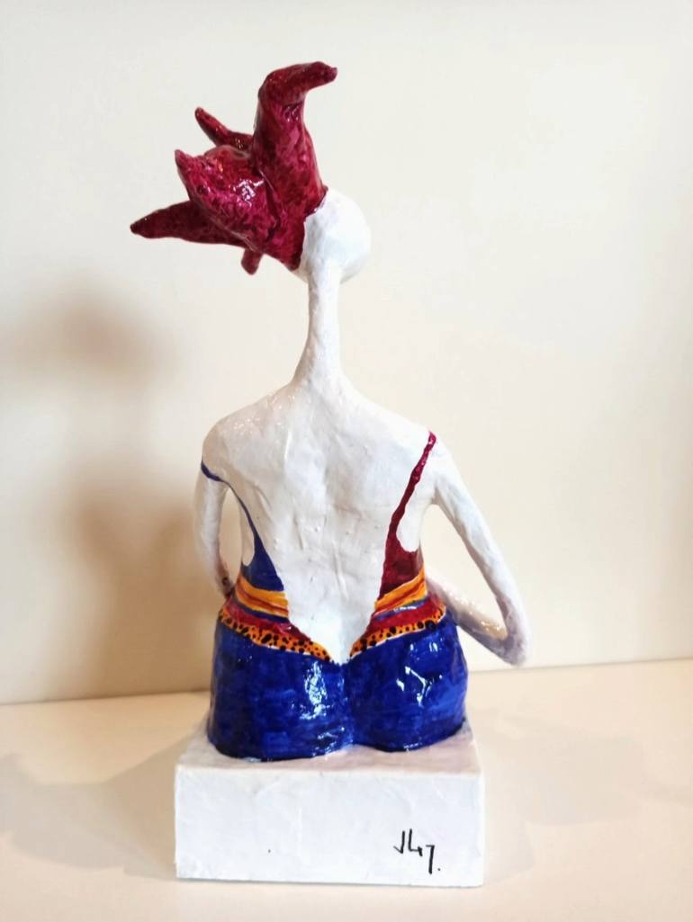 Original Contemporary Women Sculpture by viviana gomez