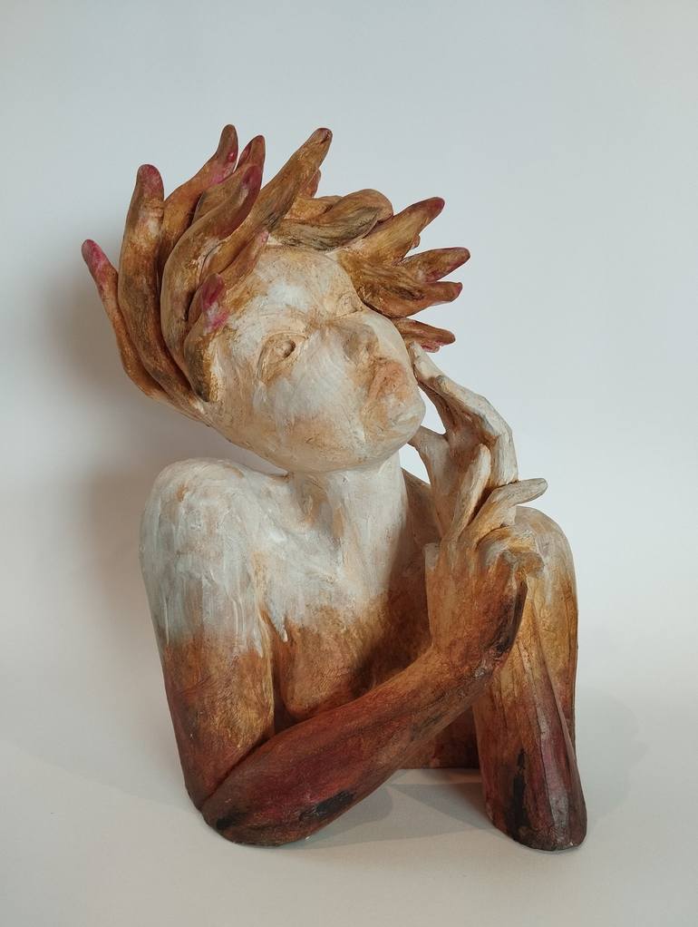 Original Women Sculpture by viviana gomez