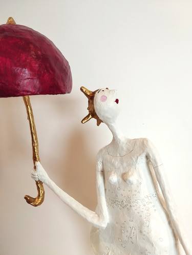 Original Figurative Women Sculpture by viviana gomez