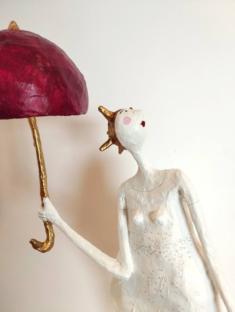 Original Contemporary Women Sculpture by viviana gomez
