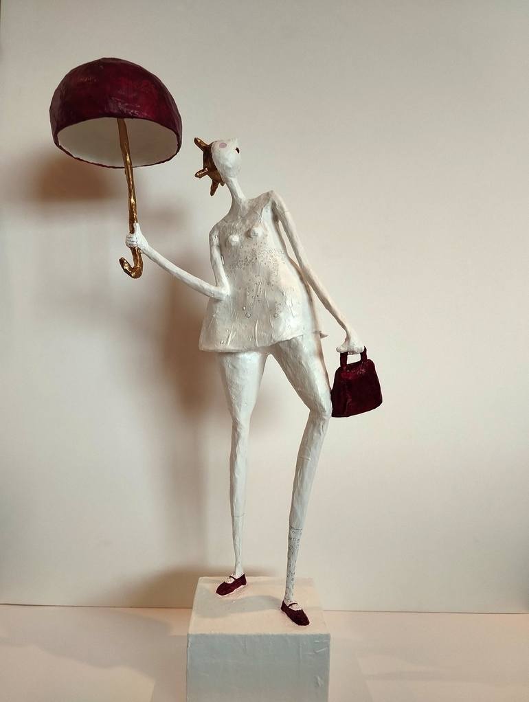 Original Contemporary Women Sculpture by viviana gomez
