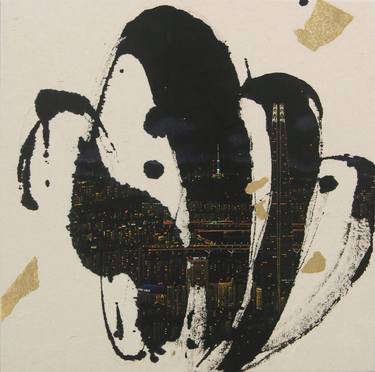 Original Abstract Expressionism Abstract Painting by Jieun Park