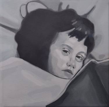 Original Portrait Painting by Bárbara Rodriguez Nüesch