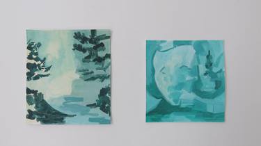 Original Abstract Paintings by Bárbara Rodriguez Nüesch