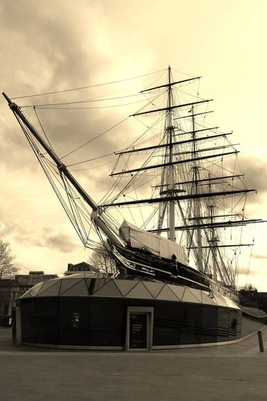 The Cutty Sark and Museum at Greenwich, London thumb