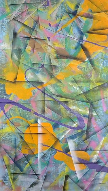 Original Abstract Expressionism Abstract Paintings by James Steinmetz