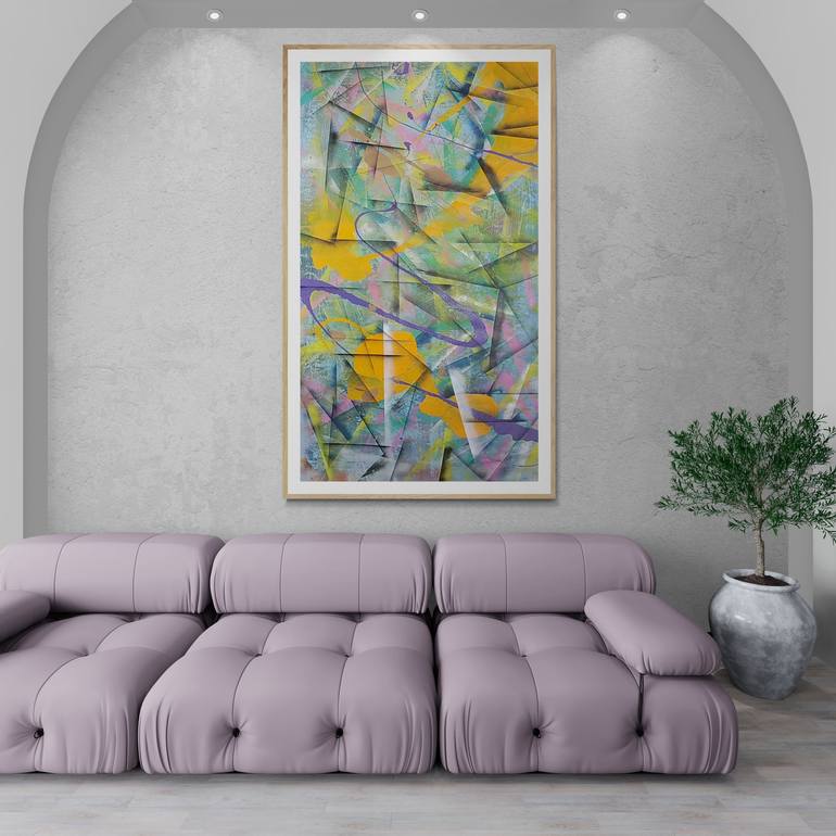 Original Abstract Painting by James Steinmetz