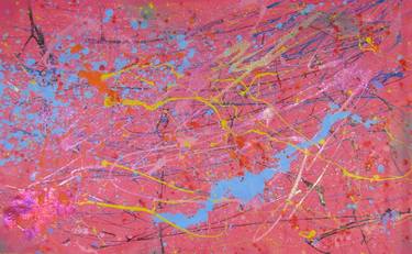 Original Abstract Expressionism Abstract Paintings by James Steinmetz